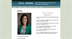 Desktop Screenshot of lisajaremka.com