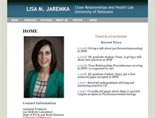 Tablet Screenshot of lisajaremka.com